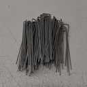 Ashman 150 Pack Galvanized Garden Stakes Landscape Staples and Fence Stake Sod Staples - Heavy Duty & Anti Rust Zinc Coated. (6 Inch 11 Guage)