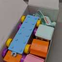 Kimicare Learning Montessori Toys for Toddlers, Sensory Farm Animals Train Toys with 10 Finger Puppets 1 Farmer, Counting Matching Sorting Barns with Keys Birthday Gifts Christmas Stocking Stuffers