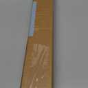 AOSKY Blackout Roller Shades Cordless Blinds for Windows, Free-Stop Shades with Valance, Thermal Insulated Fabric, UV Protection, Natural Woven Blinds for Home and Office (17" W x 72" H, White)