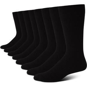 Calvin Klein Men's Cotton Blend Dress Crew Socks, Size: 7-12 (8-Pack)