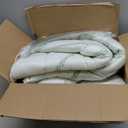 Ultra Soft Full Size Mattress Topper - Viscose Made from Bamboo Pillow Top Mattress Pad for Back Pain Relief - Naturally Cooling for Hot Sleepers, Green