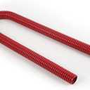 Mishimoto MMAH-U48RD Universal Flexible Stainless Steel Radiator Hose Kit, 48, Red