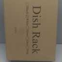 SNTD Dish Drying Rack - Extendable Dish Rack, Large Sink Drying Dish Drainer for Kitchen Counter, Stainless Steel Dish Strainer with Utensil Holder (White)