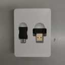 4 in 1 Wireless CarPlay Adapter - 2026 Upgraded Screen Mirroring Adapter for Apple CarPlay & Android Auto & AirPlay & MirrorLink, Screen Mirror Dongle for Car, Plug & Play, Come with Type-C Extension