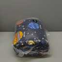 Queen Kids Comforter Set - 7 Pieces Queen Bedding Sets for Boys,Glow in The Dark Space Bed in A Bag with Sheets