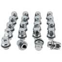 M12x1.25 Lug Nuts, Wheel Accessories Parts Set of 20pcs Chrome 12x1.25 Lug Nuts Replacement for Infiniti EX35 EX37 FX35 FX37 Nissan Maximas Pathfinders Aftermarket Wheel Chrome Closed End