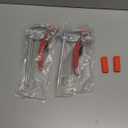 QWORK Ratcheting Table Clamp, 2 Pack Quick Release Bar Clamp with 6-5/16" Capacity and 2-5/16" Throat Depth for Sanding, Cutting