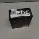 COLLECTIVE HOME - Travel Jewelry Case, Elegant Square Design with Gold Engraved Monogram, Built-in Mirror, Personalized Accessory Organizer for Rings, Necklaces, Gift for Women and Teens (a)