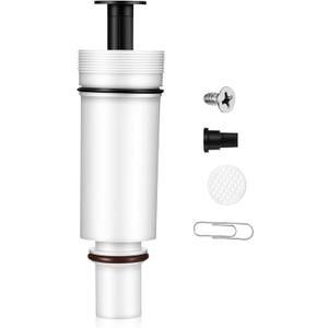 Lounsweer 1 Pack Flush 503 Cartridge Flush Valve Cartridge Compatible with C-100500-kit M-101526-f3 503 504 Series Duct Valve Replacement Filter Assembly Kit, White