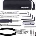 Motorcycle Repair Tool Kit for Harley-Davidson Motorcycles,Bike Basic Repairs Tool Set, Roadside Kit, Gift for Father, Husband, Christmas, Birthday