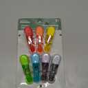 Brite Concepts Set of 6Colorful Magnetic Multi-Clips to Hang Documents or Close Bags #16499, 1 Pack of 6 Clips