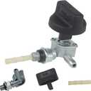 Fuel Shut Off Valve Compatible with Hus-qvarna Ari-ens Snow Blower 532429234 20001436 Black
