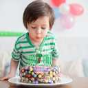 2 x Pixels Themed 7th Birthday Candle, Pixels Cake Topper for Boys Girls, 9 Pcs Candle Set, Game Cartoon Theme Birthday Party Supplies (Number 7)