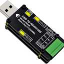 USB to RS485/RS422 Converter Adapter with FT232RNL and SP490EN Chips Supports Surge Protection/Short Circuit Protection/ESD Protection