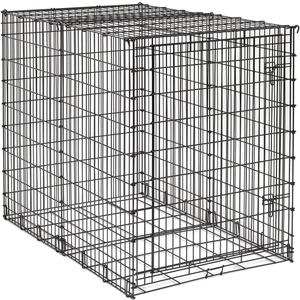MidWest Homes for Pets 54-By-35-By-45-Inch Single-Door Starter Series Pet Crate