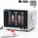 2026 3-in-1 Professional Shockwave Therapy Machine with Soundwave + Cold/Hot Hammer, Deep Muscle Pain Relief, Plantar Fasciitis, Joint Recovery, All-Powerful Recovery Station for PT/Home
