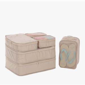 JJ POWER Travel Packing Cubes, Luggage Organizers with Shoe Bag 12 Pcs