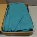 14 Piece Outdoor Patio Waterproof Cushion Covers, Fits 6-Seat Wicker Rattan Sectional Couch Chair Furniture Cover Replacement Set - Fade-Resistant Patio Cushion Covers with Zipper (27*27*4 inches-14 Pcs, Peacock Blue)