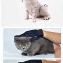 Efficient Pet Grooming Glove - Gentle Shedding Brush for Dogs, Cats, Horses, & more with Long & Short Hair - Right Hand Only (Green)