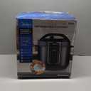 Midea 12-in-1 Electric Pressure Cooker, 8 Quarts, 12 Presets, Multi-Functional Programmable Slow Cooker, Rice Cooker, Steamer, Saut Pan, Yogurt Maker, and More, Stainless Steel (Black)