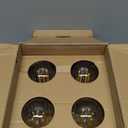 ALAMPEVER 2650LM A23 LED Light Bulb with Dimmable Function, 18W (150 Watt Equivalent), 3000K Warm White, Super Bright Edison Light Bulbs for Garage, Warehouse, Workshop, E26 Base, 4 Pack