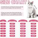 QBLEEV Sticky Hair Cat Clothes, Soft Cat Pajamas for Cats Only, Prevent Lost Fur Kitten Sweater Onesie, Stretchy Recovery Suit for Female Male Cats After Surgery Daily Wear, Black, S