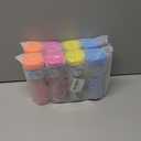 2 x 4PCS Free Throwing Parachute, Outdoor Toss It Up Flying Toys for Kids, No Assemble or Batteries Required