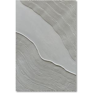 NANKAI Art Hand-Painted Modern Minimalist Abstract Art White Texture Oil Painting Large Home Wall Art Deco Oil Painting 45x30 inches (Nkhb178) NANKAI Art Hand-Painted Modern Minimalist Abstract Art White Texture Oil Painting Large Home Wall Art Deco Oil Painting 45x30 inches (Nkhb178)