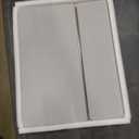 Stone Dish Drying Mat for Kitchen Counter, 24x16 Collapsible Diatomaceous Earth Mats, Quick Drying Absorbent Dish Mat, Non-Slip Countertop & Bath Mat for Dishes Cups Bottles, Light Gray