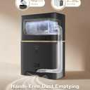 Touchless Vacuum Automatic Dustpan, Bagged Design with Replaceable Dust Bags, Up to 3-Month No Cleaning, 26,000Pa Powerful Suction, One-Touch Auto & Manual Mode for Pet Hair Kitchen & Salon