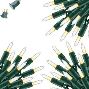 Twinkle Star 300 LED Christmas Mini String Lights, 99 ft Fairy Lights with Safe Adapter for Indoor Outdoor Home Garden Xmas Tree Party Decoration, Warm White