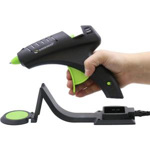 Surebonder Cordless Hot Glue Gun, High Temperature, Full Size, 60W, 50% More Power - Sturdily Bonds Metal, Wood, Ceramics, Leather & Other Strong Materials (Specialty Series CL-800F)