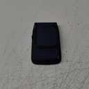 ykooe Cell Phone Pouch Nylon Belt Holster Case Compatible with iPhone 16/15/14/13/12/11 Pro Max & Plus,17 Air Models, Samsung Galaxy S24/S23/S21 FE, BlueXL