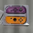 CIMENNTU Switch Controller for Nintendo Switch Controller, Switch Controller Replacement Accessories with Double Vibration/Wake-Up/Motion Control/Screenshot（Purple&Green）