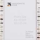 Handicrafts Home 8x10 White Picture Frame, White Picture Frame for Vintage & Modern Home Decor for Living Room, Bedroom, Office, Desk & Gallery Wall, Handmade Mother of Pearl & Resin Inlay Photo Frame for Wall & Tabletop Display