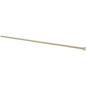Kingston Brass Showerscape CF38307 Complement 30-Inch X 3/8-Inch Diameter Flat Closet Supply, Brushed Brass