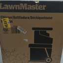 LawnMaster Wood Chipper, 15 Amp Electric Wood Chipper Shredder with Collection Bin, 1.8-Inch Cutting Diameter Max 16:1 Reduction-FD1504