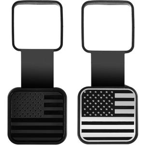 Trailer Hitch Cover Dust-Proof Hook Plug Tow Accessories Insert Receiver Tube Class 3 4 5 Cap Fit for 2'' Inch Hitch Receiver