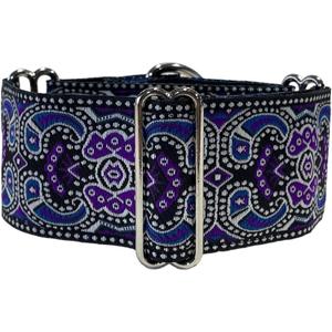 Martingale Greyhound/ Saluki/ Whippet Dog Collar 2'' Wide (11"-14") 