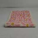 SHIYUE Pink Bathroom Runner Rugs Long Bath Mat, Microfiber Fluffy Soft Floor Mats for Bathroom, Non-Slip Waterproof Back Soft Bathmat for Indoor Shower Bathtub Decoration (18x47in Cute Floral)