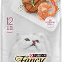 Purina Fancy Feast Dry Cat Food Filet Mignon Flavor with Seafood and Shrimp - 12 lb. Bag
