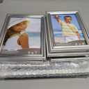 Icona Bay 10pc Table Top Picture Frame Set (No Wall Hook) Two - 8x10, Four - 5x7, Four - 4x6, Silver