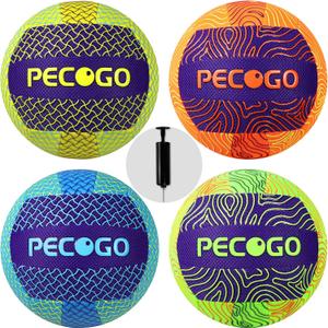 Waterproof Volleyball Size 5 - Perfect for Pool, Indoor & Outdoor Games - Durable, Lightweight, and Easy to Use for Beginners, Teens, and Adults (with Pump)