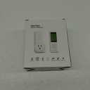 DIGITEN Wireless Thermostat Plug-in Temperature Controller Outlet Remote Control Built in Temp Sensor Thermometer Heating Cooling Mode for Fan Heater Greenhouse Home Brew Reptile, Black