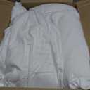 EDOW Throw Pillow Insert, LightweightSoft Polyester Down Alternative Decorative Pillow, Sham Stuffer, Machine Washable. (White, 18x18)