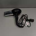 Conair Hair Dryer, 1875W Full-Size Hair Dryer with Ionic Conditioning, Blow Dryer, Tourmaline Ceramic Technology for Quick Drying, Black/Chrome