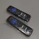 (Pack of 2) Replacement-Remote-Control for Roku-TV,Compatible for TCL Roku/Hisense Roku/Onn Roku/Philips Roku Smart TVs(Not for Roku Stick and Box)