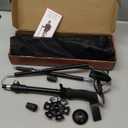 Collapsible Trekking Poles for Hiking - Lightweight Aluminum Walking Sticks with Adjustable Locks, Extendable to 51 Inches (Set of 2)