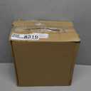 ELPHECO Black Bathroom Trash Can with Lid 2 Gallon Sensor Trash Bin, Automatic Narrow Garbage Can, Waterproof Smart Trash Can, Slim Motion Sensor Waste Bins for Bathroom, Living Room, Office