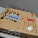 Irregular Wall Mirror Matel Matte Black Framed Wall Mirror for Living Room Bedroom Bathroom Entryway Wall Decor 19.8" L x 19.0" W ELE-005B